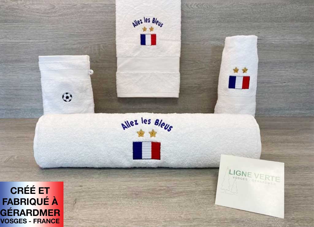 Cadeau équipe de France de Football : Allez les Bleus - Ligne Verte